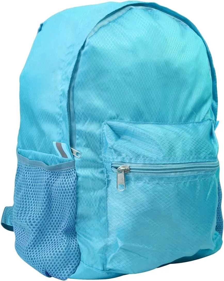 25L Backpack Packable Foldable Ultra Lightweight Water Resistant Durable Camping Travel Hiking Daypack for Men Women (Blue)