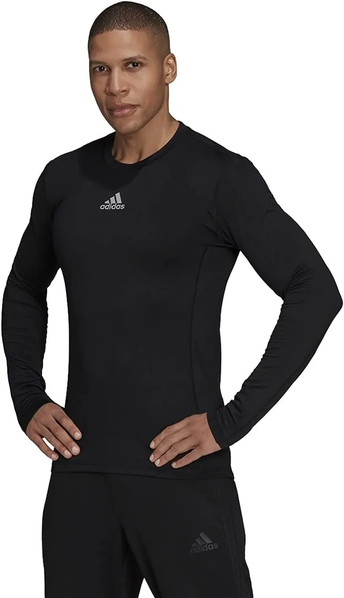 adidas Men's Techfit Long Sleeve Warm Top