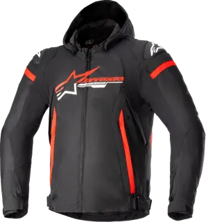 ALPINESTARS Zaca Waterproof Jacket - Black/Red/White - 2XL 3206423-1342-2X
