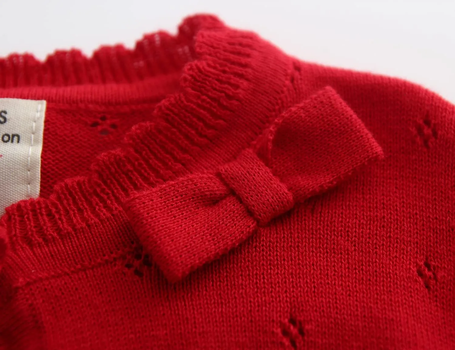Baby Girls Cardigan Sweater Bolero Shrugs Toddler Kids Knitted Long Sleeve Button Closure Cropped Dress Up Jacket Tops