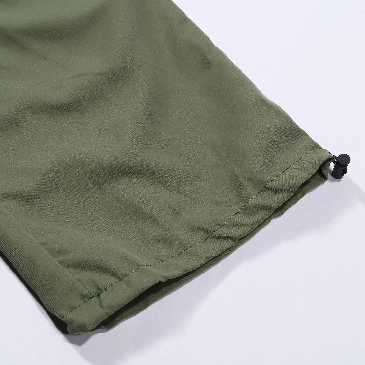 Baggy Parachute Pants for Women Elastic High Waist Lounge Cargo Pants Multiple Pockets Jogger Y2K Quick Dry Pant