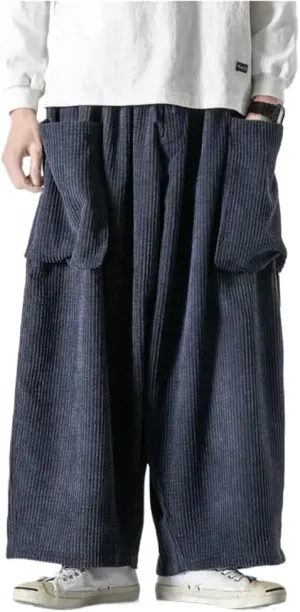 Cargo Pants Pockets Men Harem Streetwear Woman Sweatpants Loose Oversized Trousers