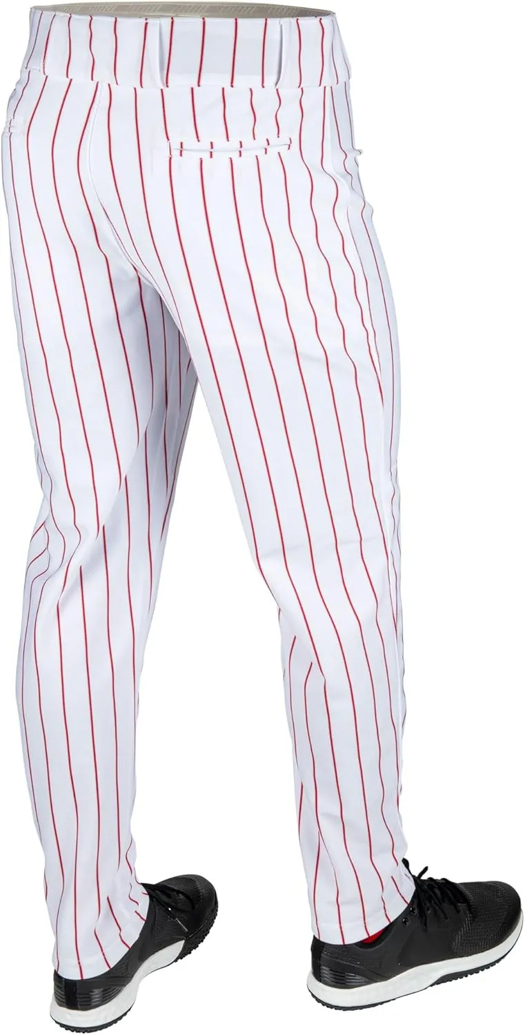 CHAMPRO Unisex Kid's Triple Crown 2.0 Tapered Bottom Baseball Pants with Pinstripes