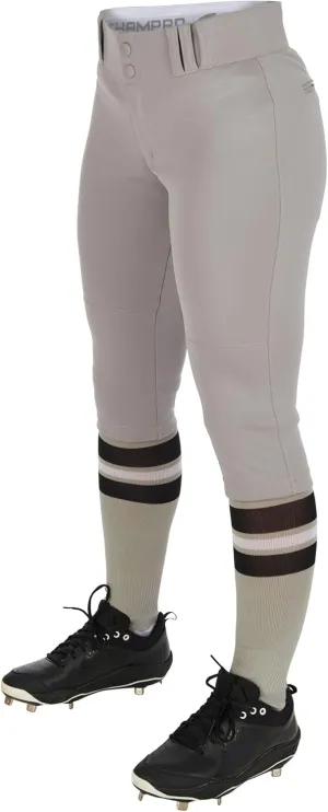CHAMPRO Women's Knicker Style Low-Rise Softball Pants