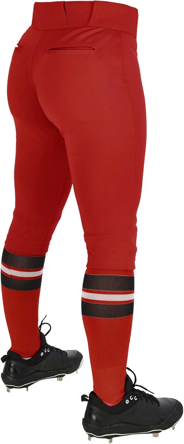 CHAMPRO Women's Knicker Style Low-Rise Softball Pants