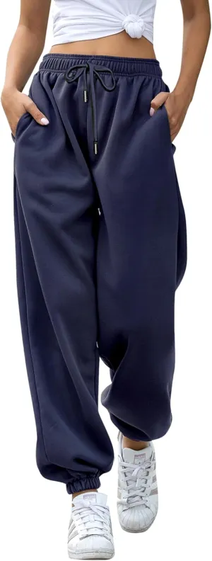 Cinch Bottom Sweatpants for Women with Pockets