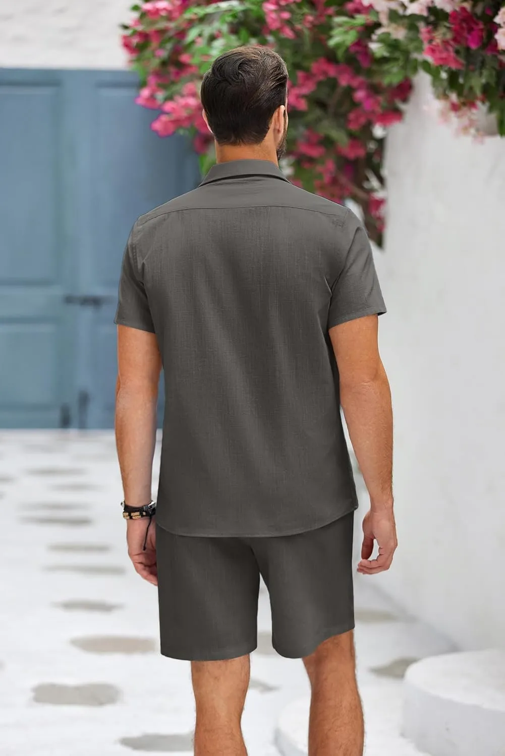 COOFANDY mens Men Casual,short Sleeve