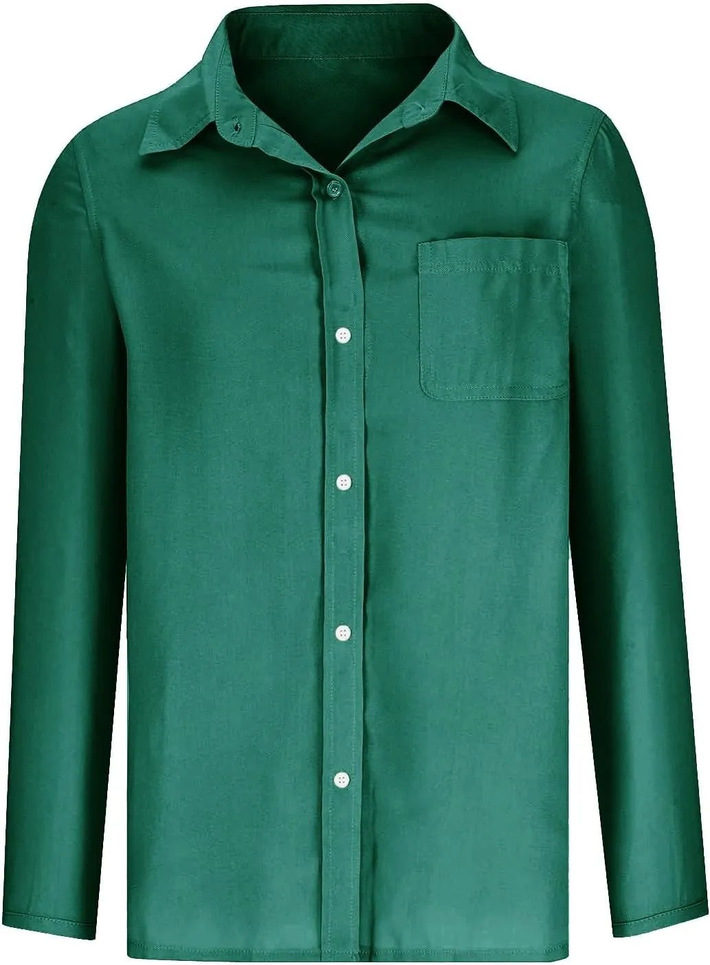 Cotton Linen Shirts for Women with Pockets Long Sleeve Button Down Oversized Tshirts Ladies Vacation Beach Work Tops Clothes