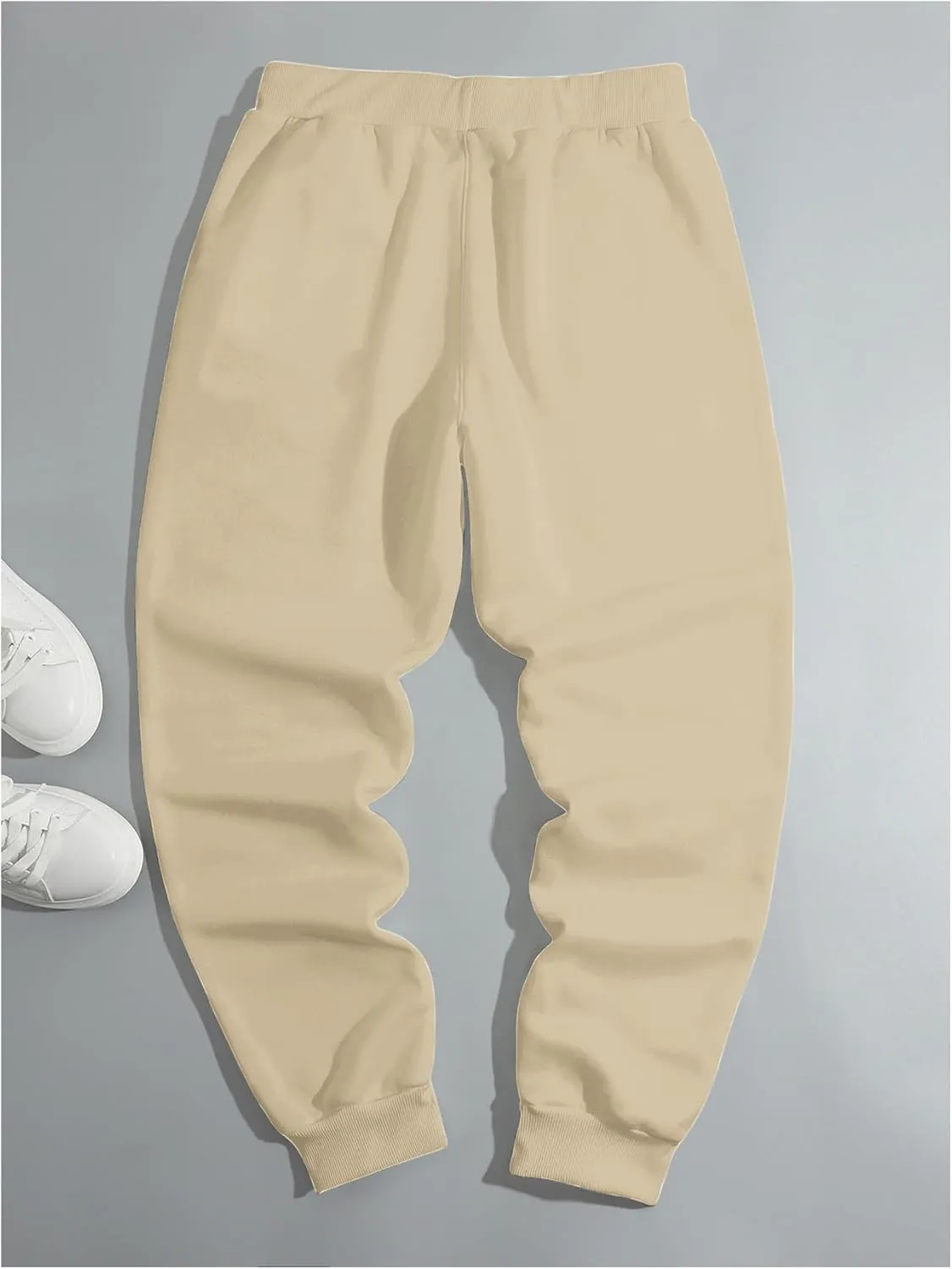 COZYEASE Men's Jogger Sweatpants Drawstring Waist Gym Workout Athletic Jogger Pants with Pockets