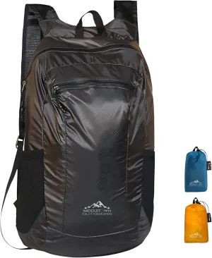 Daypack Ultralight Foldable Water-Resistant Nylon Durable Tear-Resistant, Ideal for Hiking, Camping,Compact Size Fits Pocket