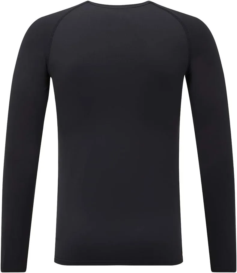 DEVOROPA Youth Boys Compression Shirt Long Sleeve Football Baseball Undershirt Quick Dry Kids Sports Baselayer Crewneck