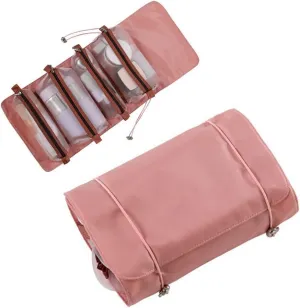 Eforcase Hanging Toiletry Bag Travel Bag, Foldable Toiletry Organizer Water-resistant Makeup Cosmetic Bag Toiletries Bag