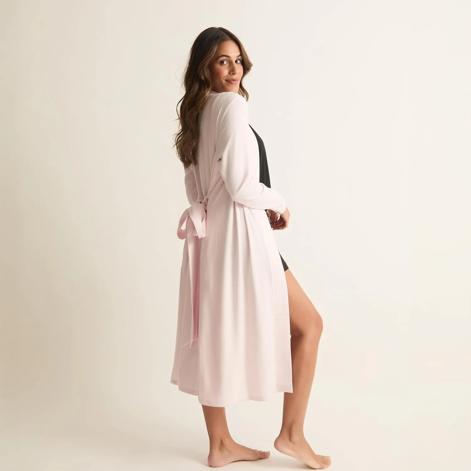 Faceplant Dreams' Soft Lounge Robe | Luxury Bamboo Rayon Loungewear