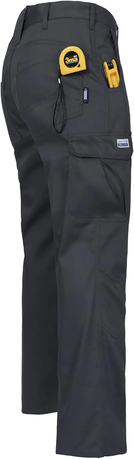 FR Ristop Pants for Men 6.5oz Flame Resistant Pants (2112& CAT2) 6-Pockets with Double Reinforced Knees