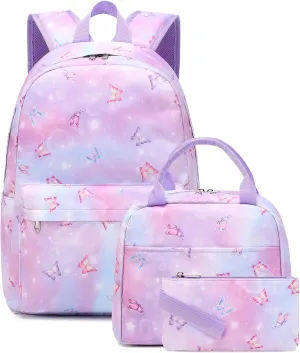 Girls Backpack School Backpack for Boys and Girls Laptop Backpack Water Resistant Middle School Bags Kids Backpacks