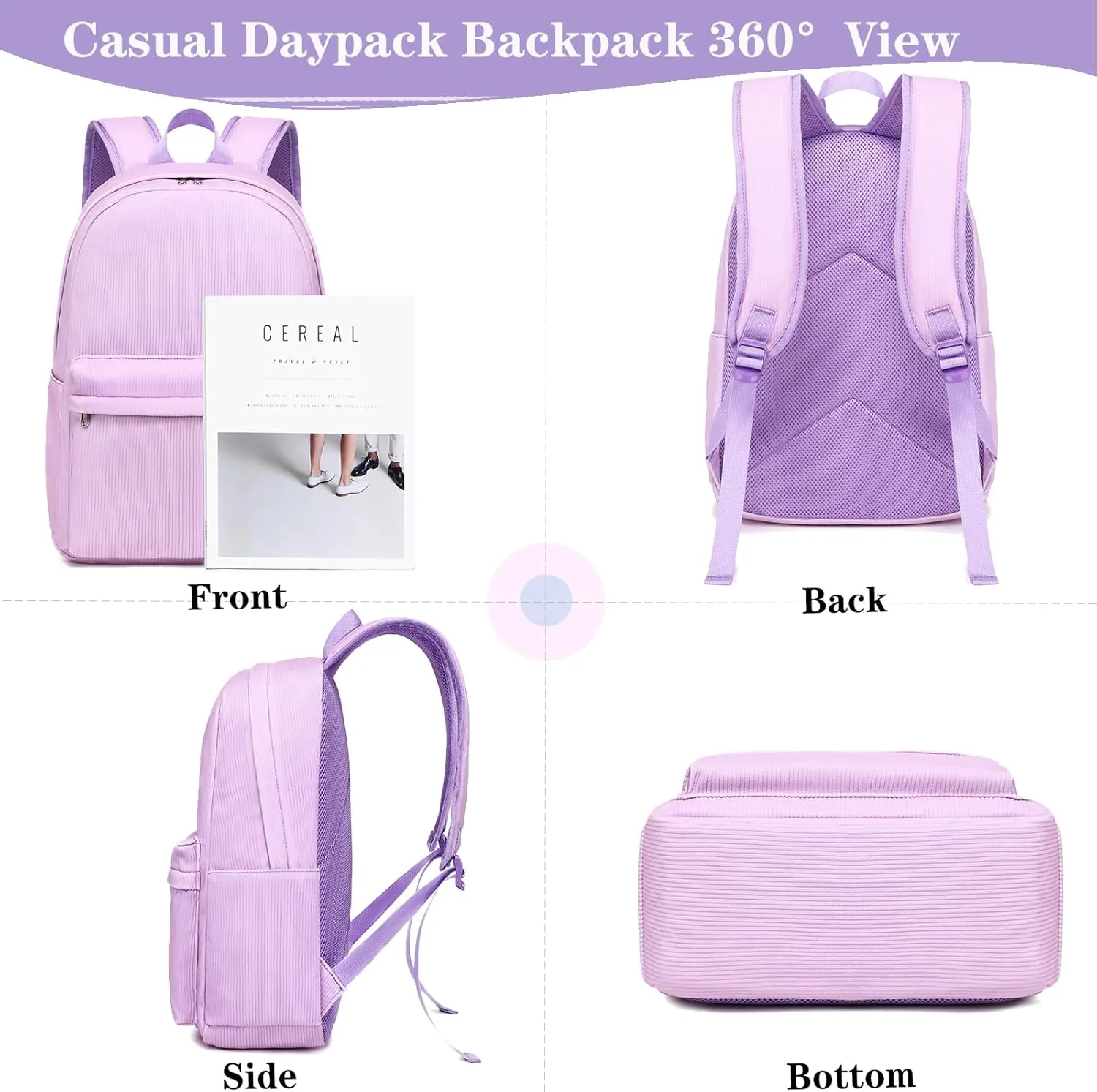 Girls Backpack School Backpack for Boys and Girls Laptop Backpack Water Resistant Middle School Bags Kids Backpacks