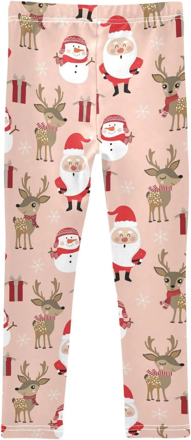 Girls Prints Leggings Yoga Pants Tights Trousers for Kids in 4T to 10 Years