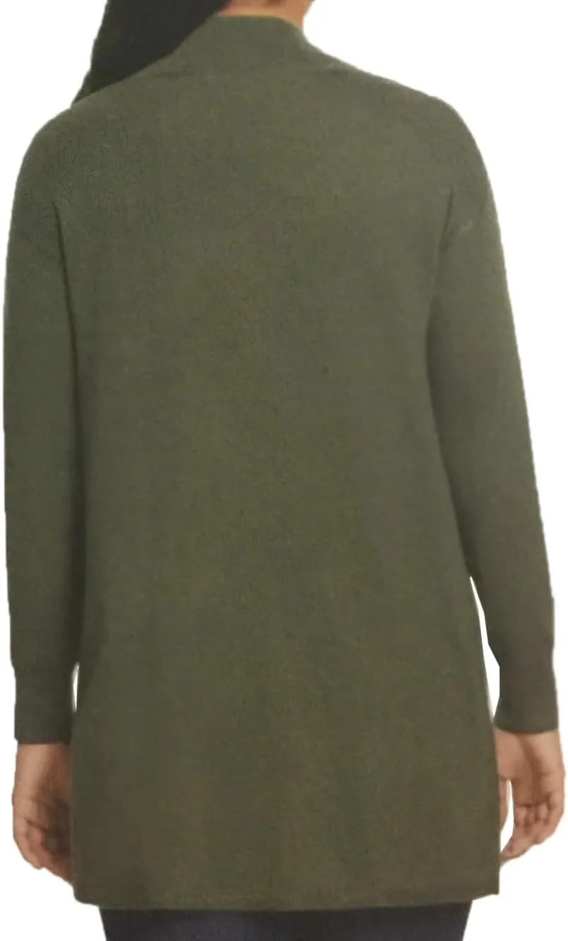 Gloria Vanderbilt Women's Open Front Long Sleeve Super Soft Cardigan