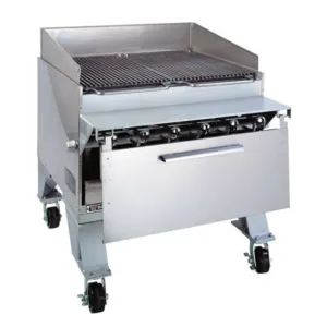 High Performance Heavy Duty Floor Model Radiant Gas Char Broiler