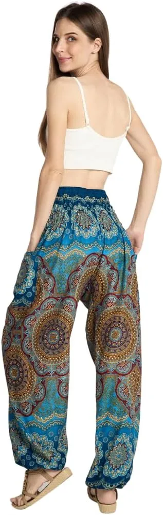 High-Waisted Boho Harem Yoga Pants for Women