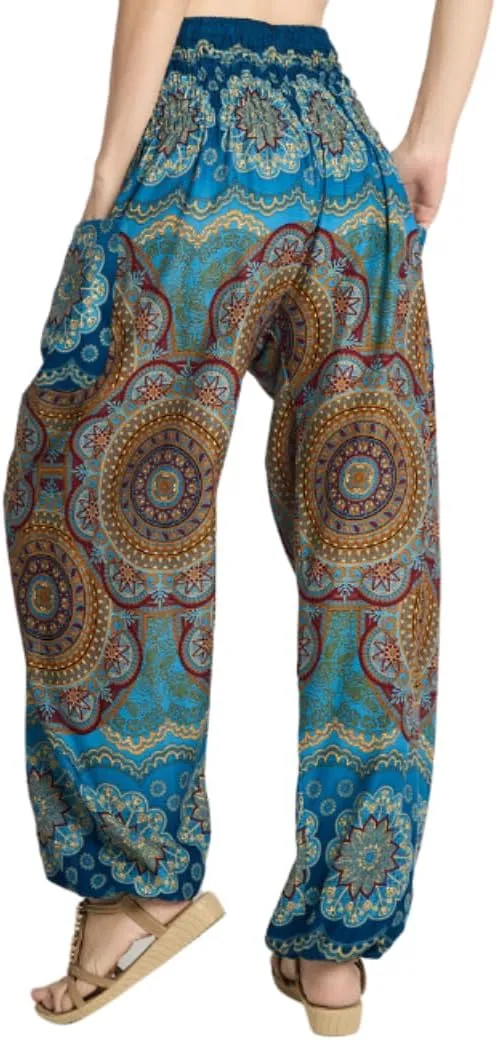 High-Waisted Boho Harem Yoga Pants for Women