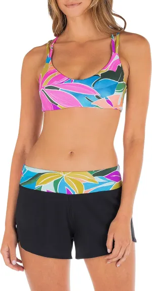 Hurley Women's Standard 2.5-Inch Soft-Waistband Board Shorts