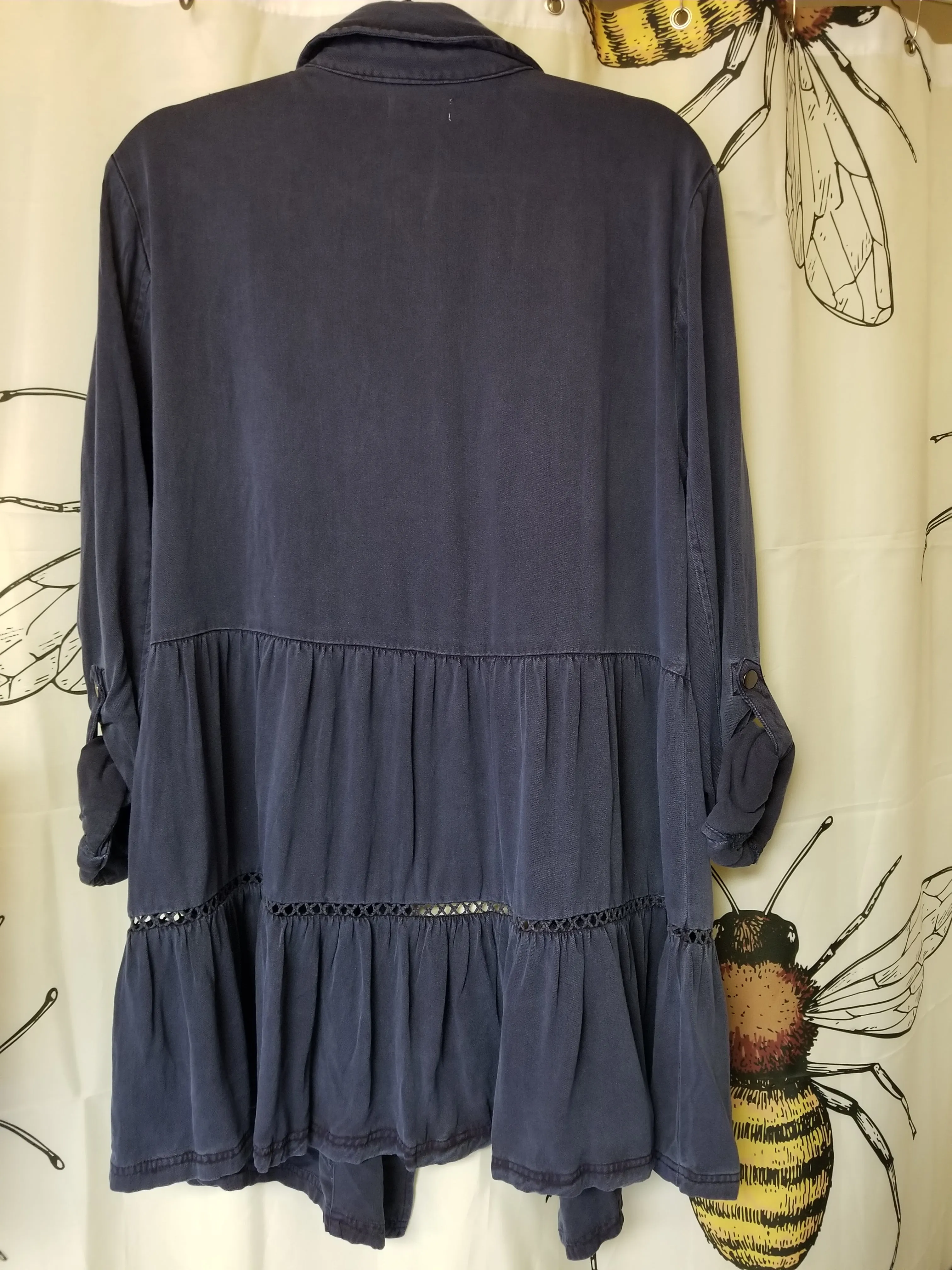 Industrial Blue Cardigan