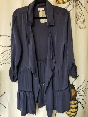 Industrial Blue Cardigan