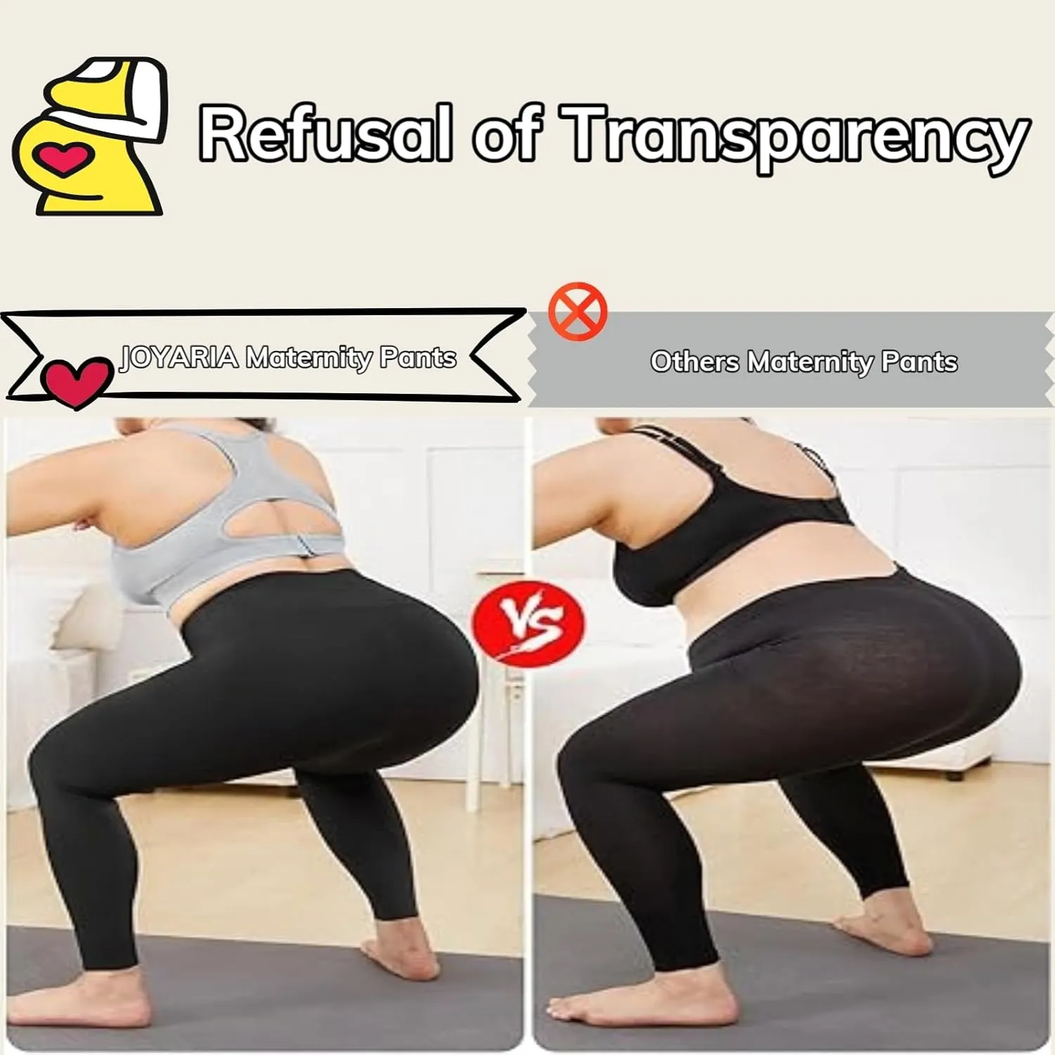 Joyaria Maternity Pants Summer Pregnancy Pants Wide Leg for Work Loose Lounge Pants Over The Belly Stretchy Sweatpants