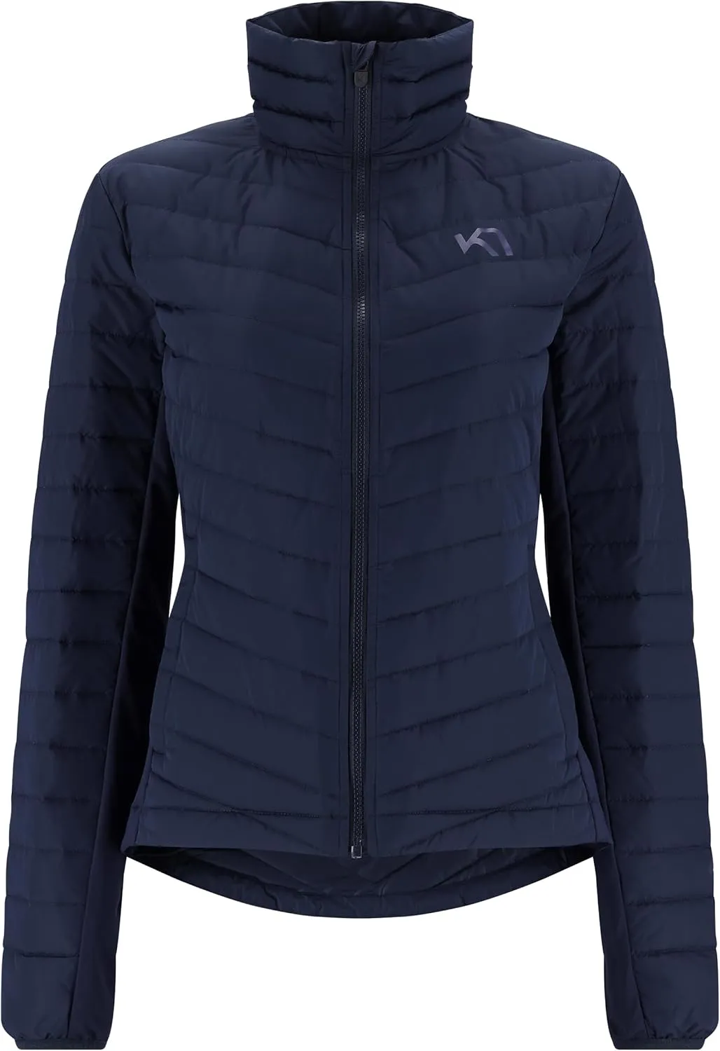 Kari Traa Eva Women's Lightweigh Down Jacket, Water-Resistant Down Sweater, Secure Hand Pockets, Front Zip Design