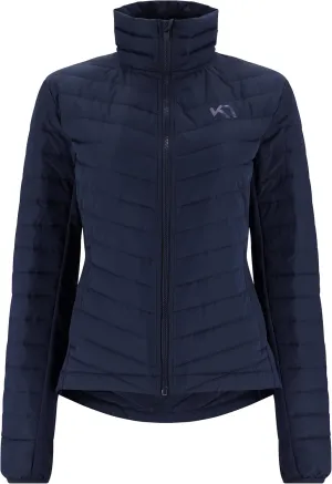 Kari Traa Eva Women's Lightweigh Down Jacket, Water-Resistant Down Sweater, Secure Hand Pockets, Front Zip Design