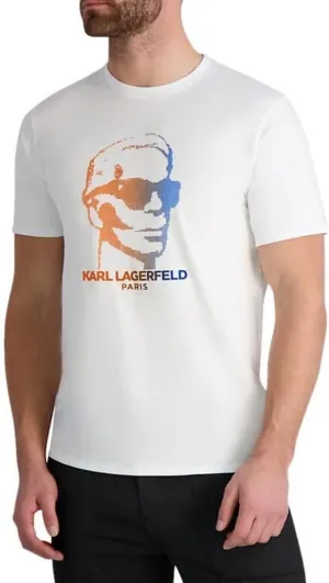 Karl Lagerfeld Paris Men's Soft Cotton Everyday Sportswear T-Shirt