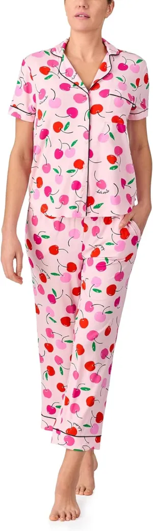 kate spade new york Short Women's Cropped Pant PJ Set