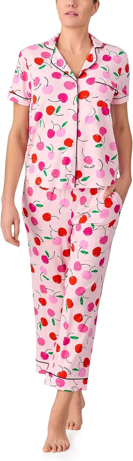 kate spade new york Short Women's Cropped Pant PJ Set