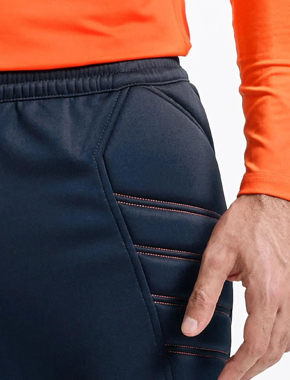 KELME Men's Goalkeeper Pants - Padded Goalie Shorts, Unisex