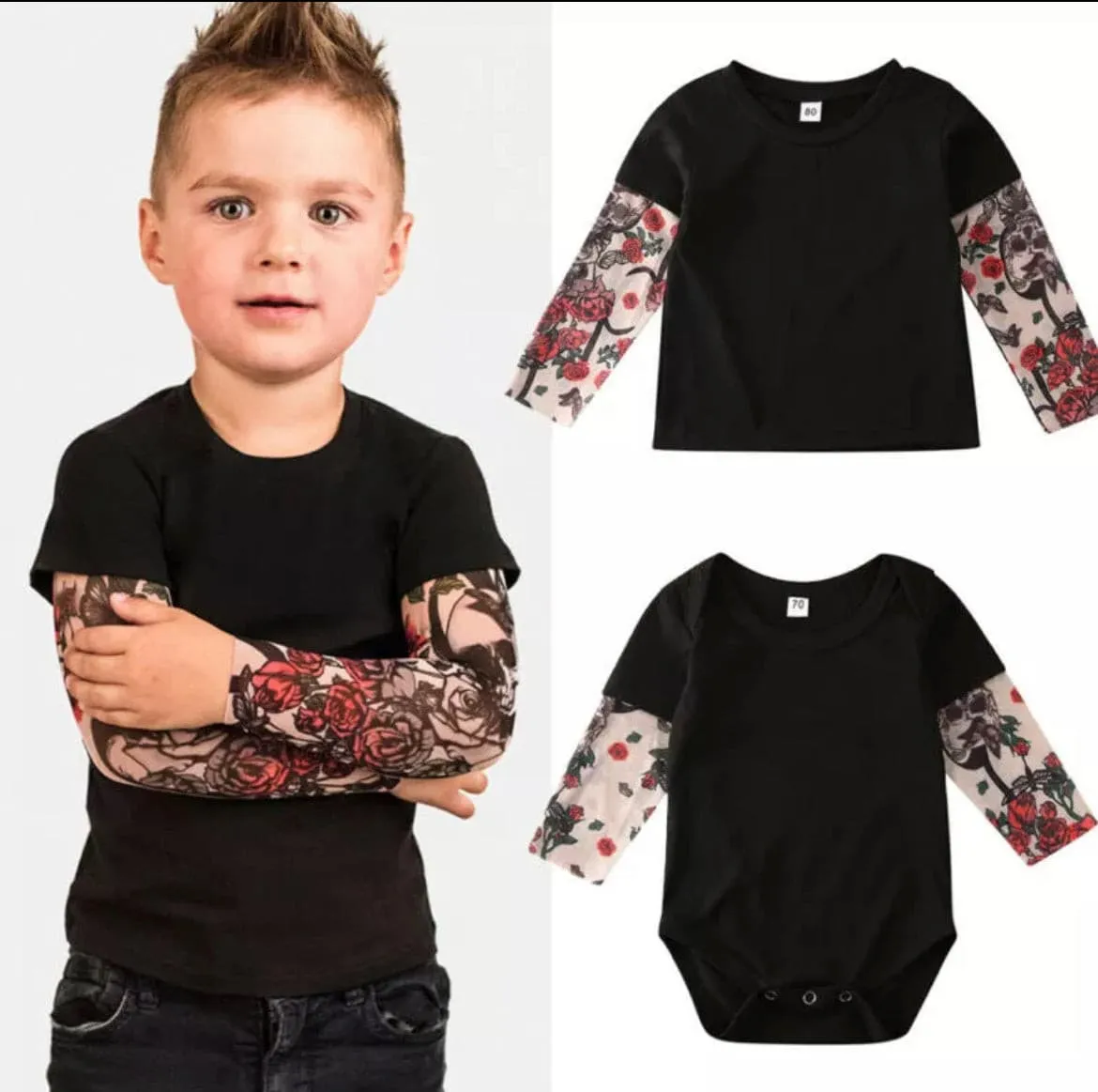 Kids Tattoo Shirt (2T-7T)
