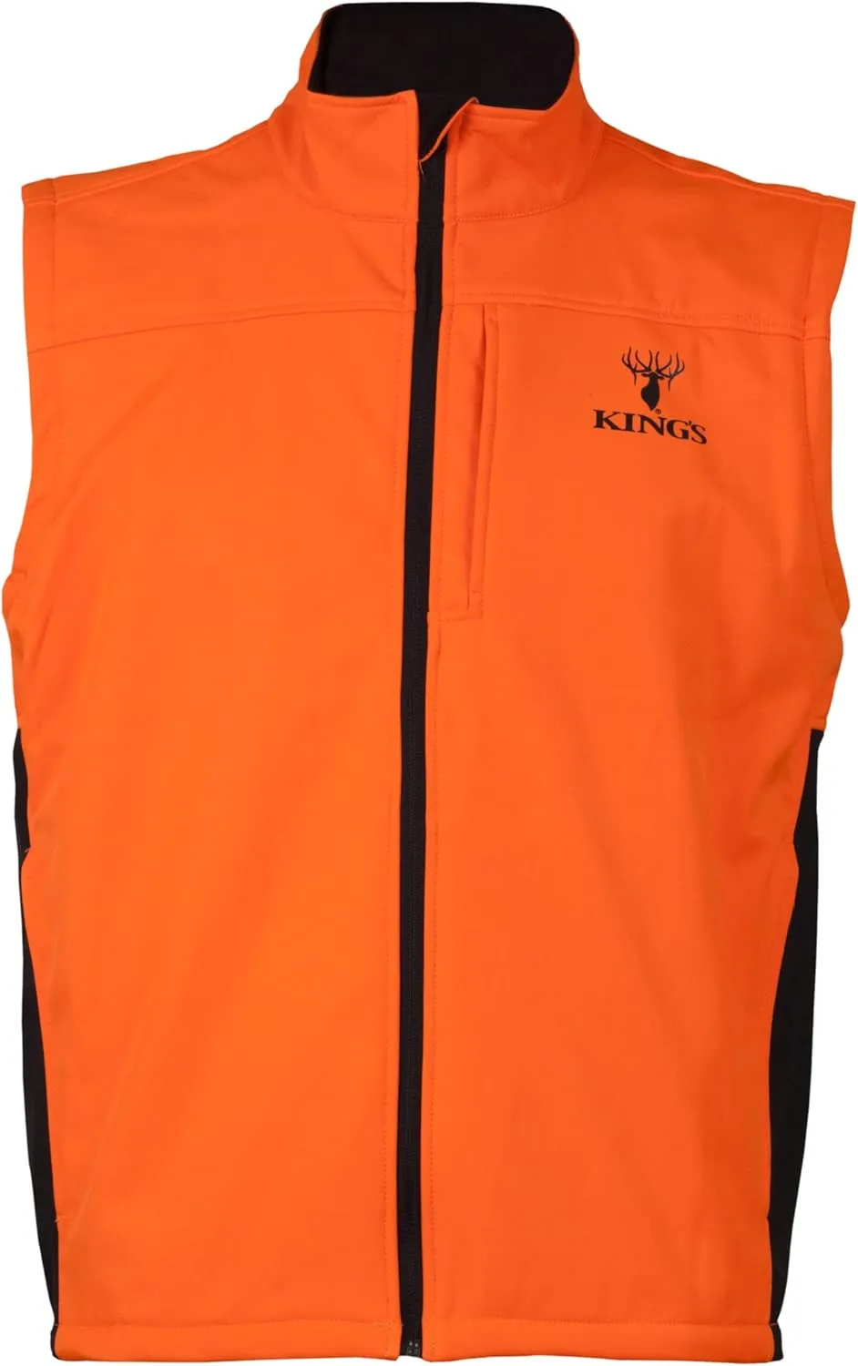 King's Camo Soft Shell Vest, Blaze Orange