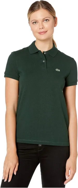 Lacoste Women's Regular Fit Soft Cotton Petit Pique Polo