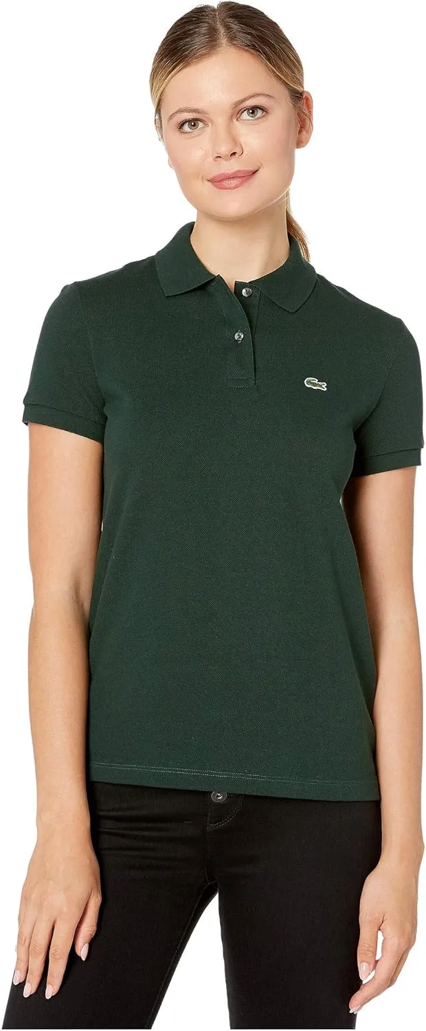 Lacoste Women's Regular Fit Soft Cotton Petit Pique Polo