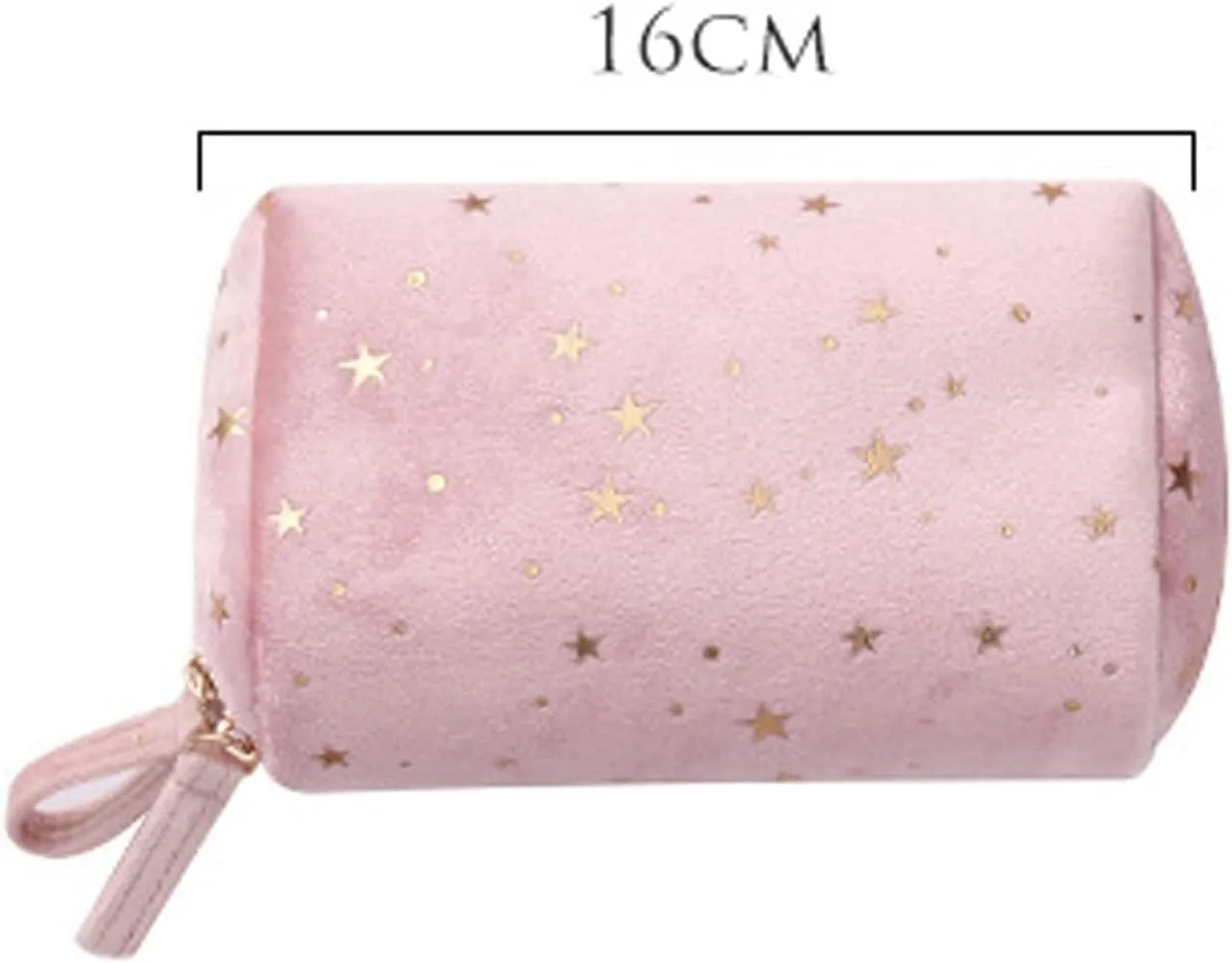 Ladies Toiletry Makeup Soft Lipstick Organiser Portable Beauty Cosmetic Bag (Blue)