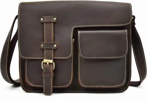 Laptop Bag - Business Briefcase for Men Women, Water-Resistant Messenger Shoulder Bag for Work/School bag