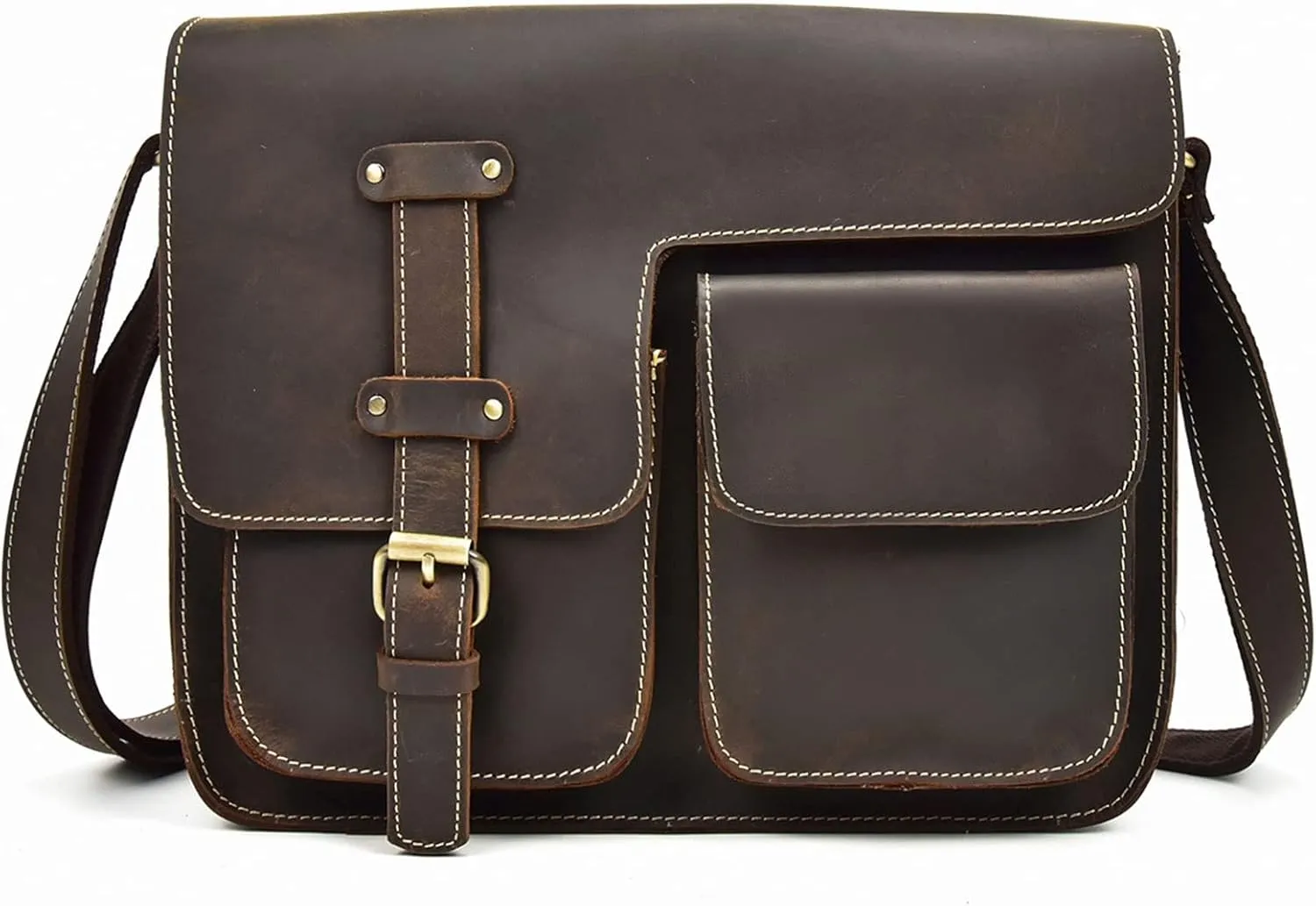 Laptop Bag - Business Briefcase for Men Women, Water-Resistant Messenger Shoulder Bag for Work/School bag