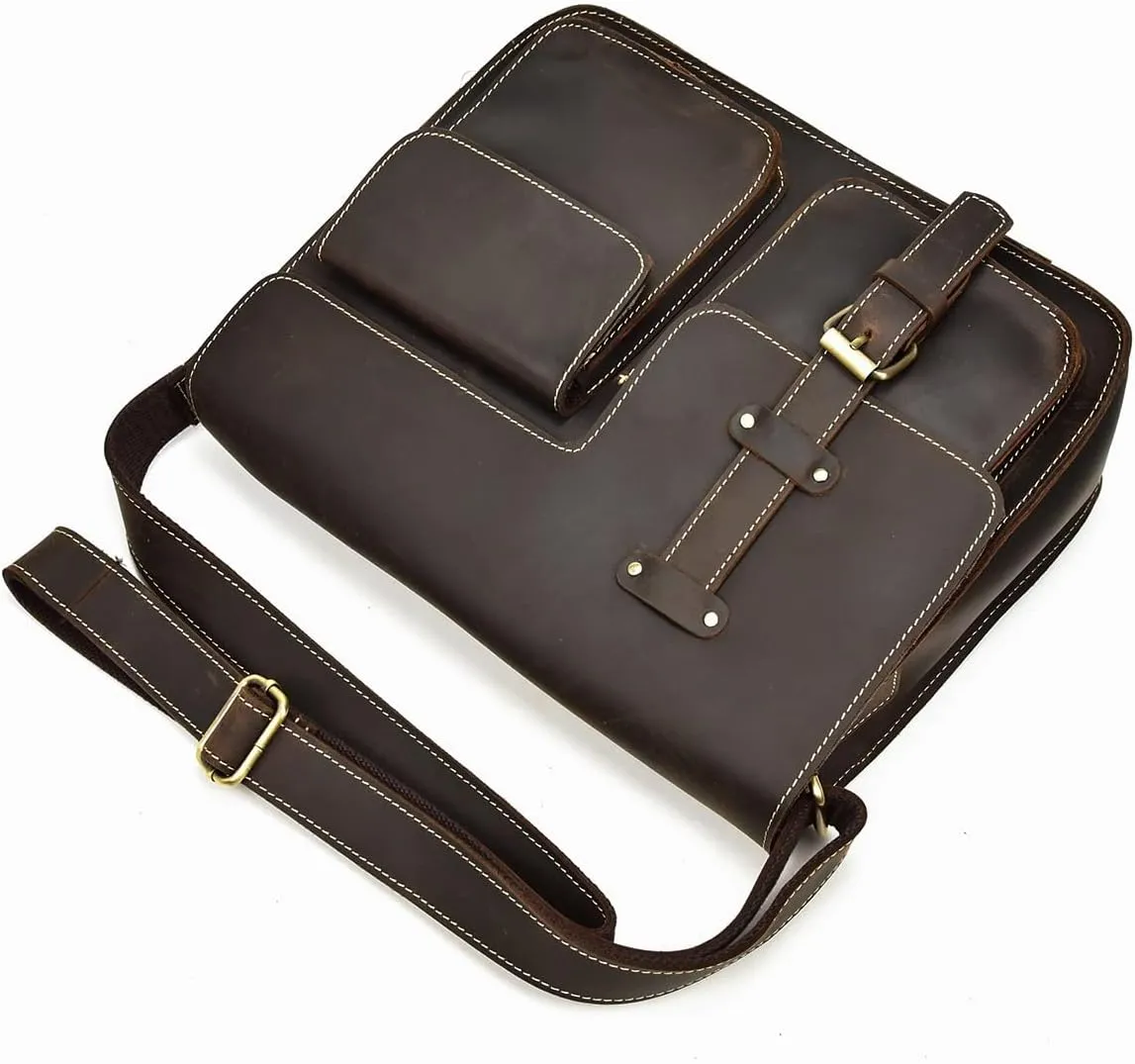 Laptop Bag - Business Briefcase for Men Women, Water-Resistant Messenger Shoulder Bag for Work/School bag