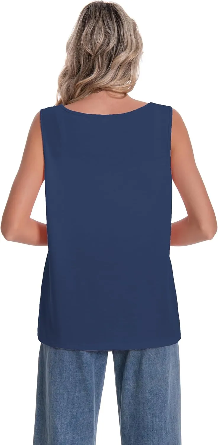 Mastectomy Top Tank with Drain Pockets Post Surgery Recovery Must Haves Clothing Comfy Sleeveless Shirts