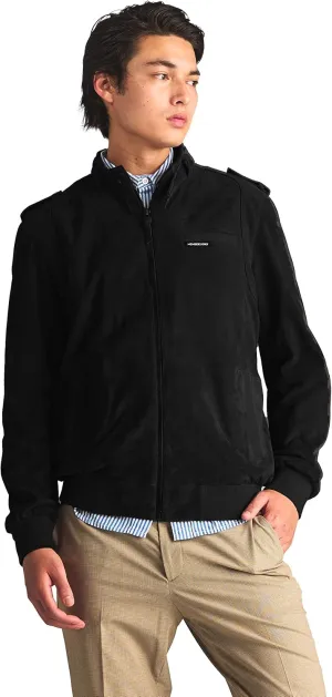 Members Only Men's Soft Suede Iconic Jacket |Slim Fit|
