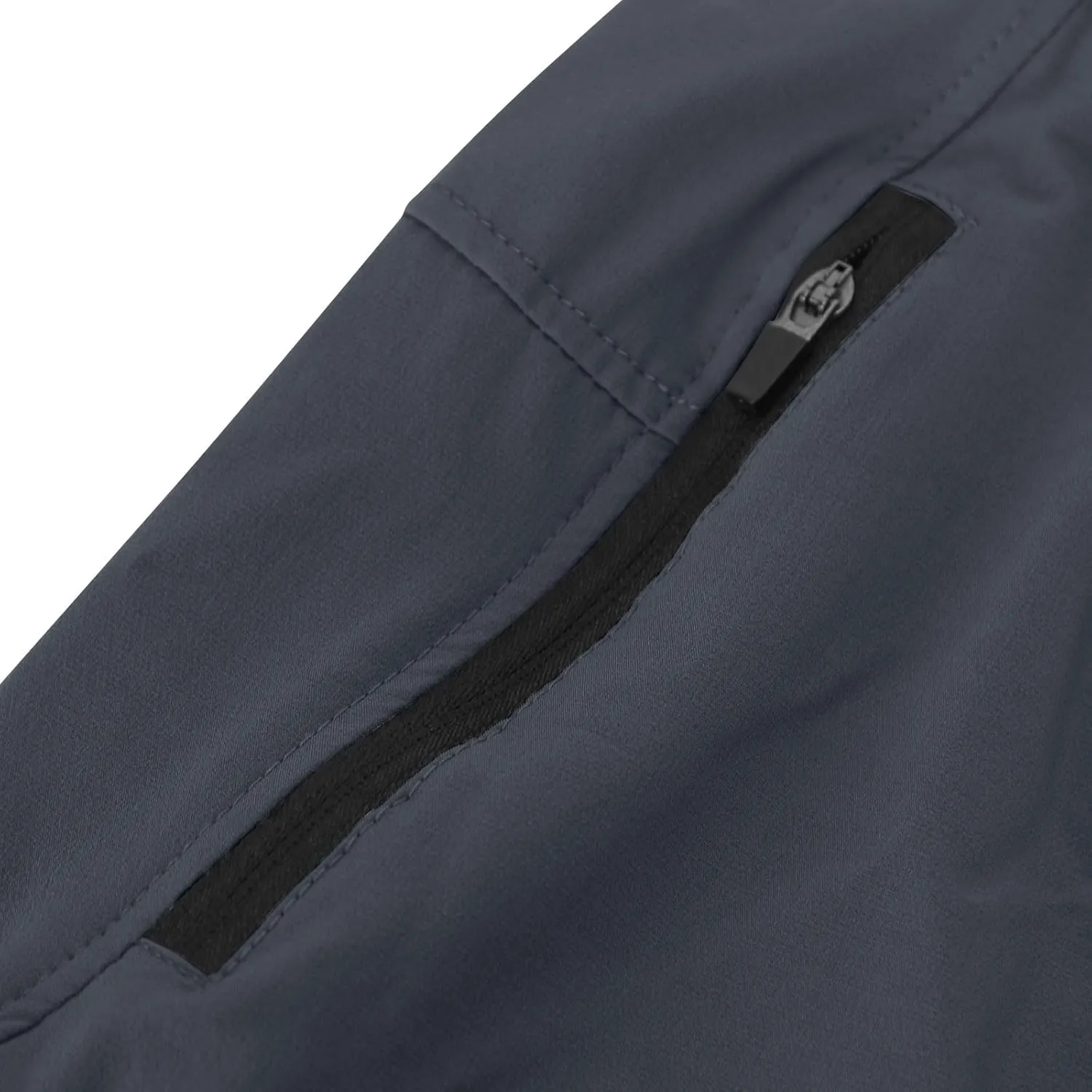 Men's Athletic Pants Lightweight Stretch Joggers Slim Fit Workout Bottoms with Zipper Pockets for Training