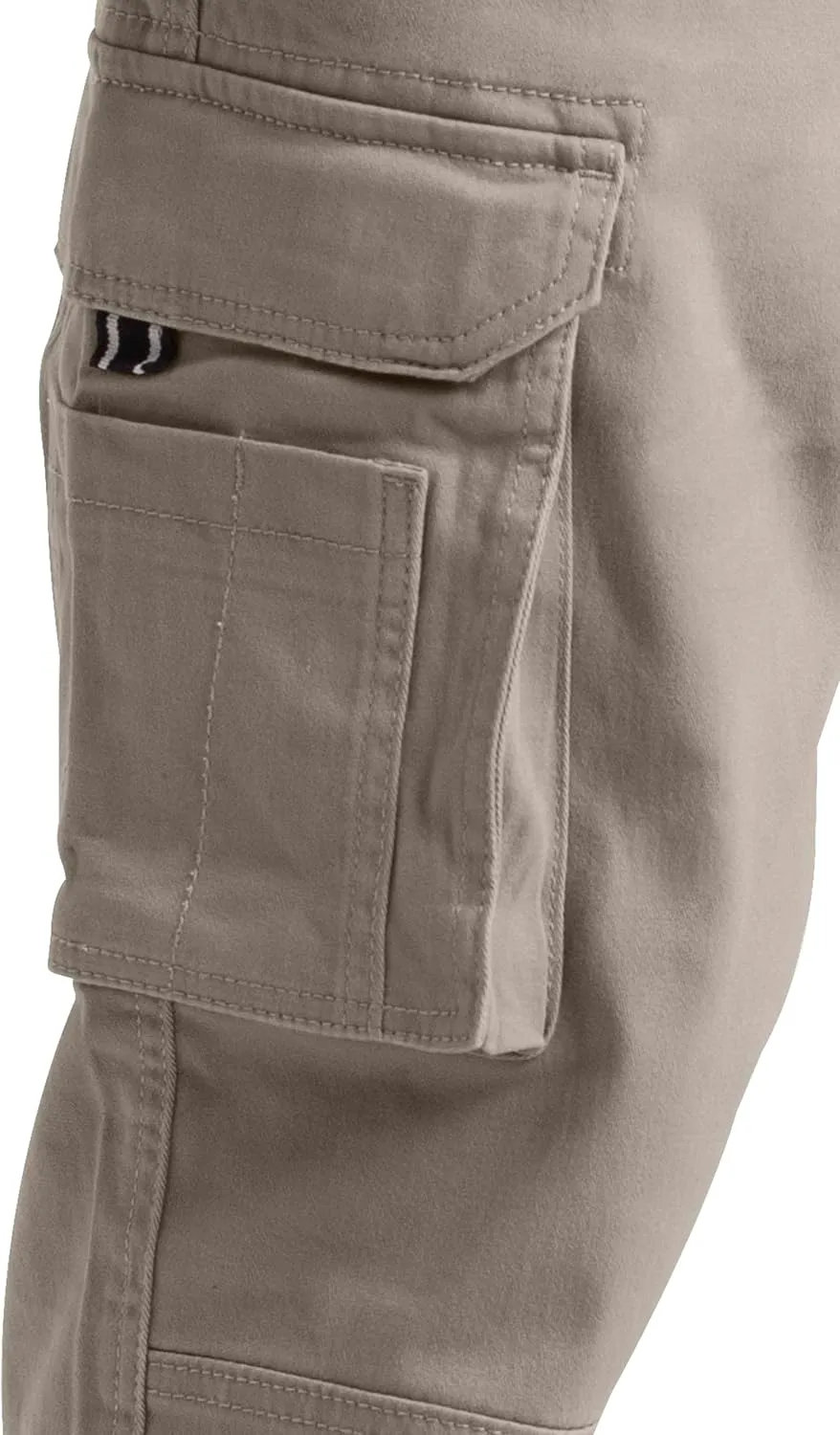 Mens Cargo Pants Stretch Flex Heavy Duty 12 Pockets Outdoor Hiking Security Relaxed Fit Wild Work Utility Pants