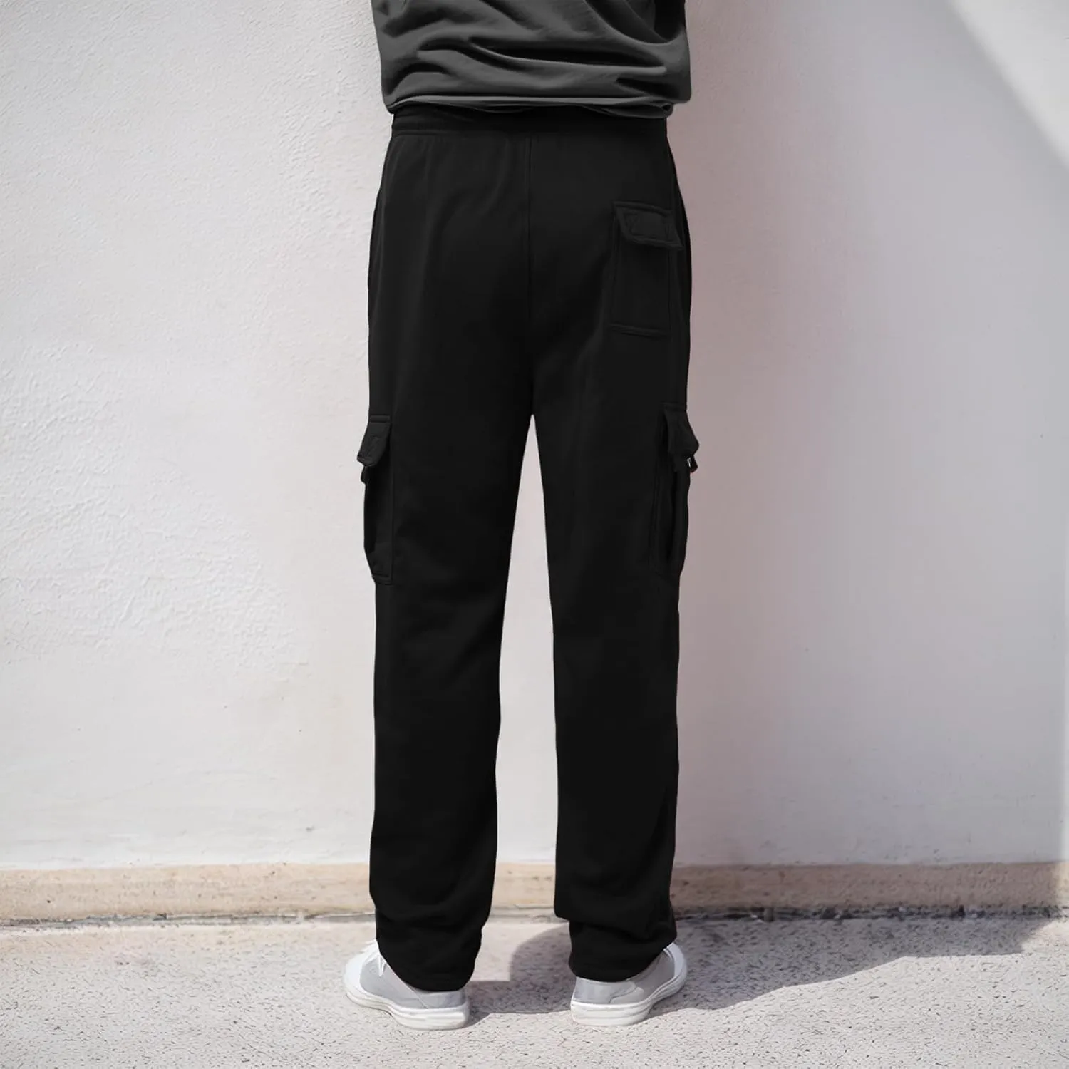 Mens Fashion Pants with Multi-Pocket Mens 2023 Classic Fit Fashion Work Trousers Hiking Outdoor Joggers Cargo Pants