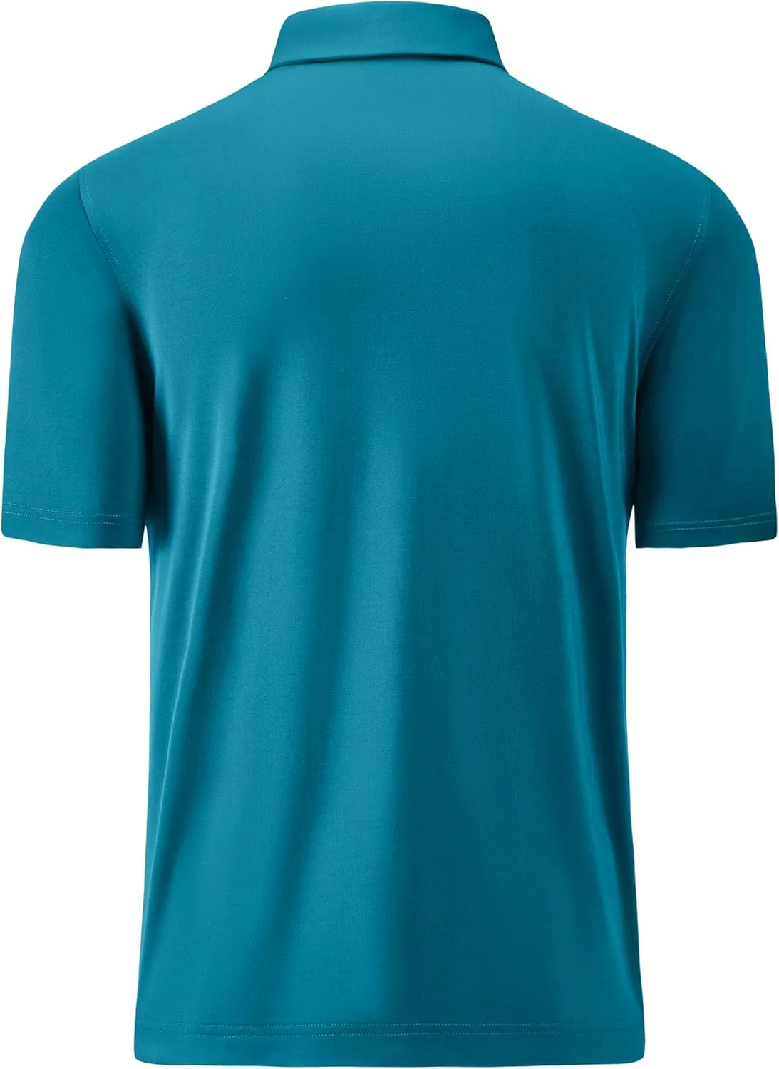 Mens Golf Shirt Short Sleeve Moisture Wicking Dry Fit Performance Casual Solid Collared Golf Polo Shirts for Men