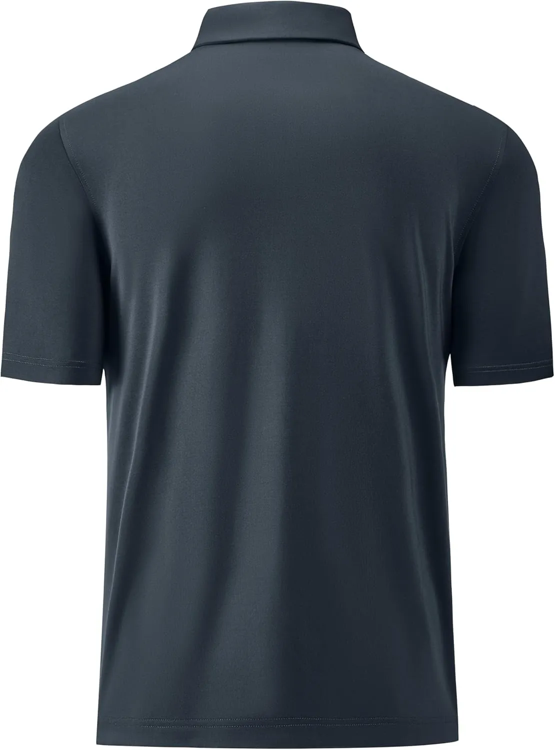 Mens Golf Shirt Short Sleeve Moisture Wicking Dry Fit Performance Casual Solid Collared Golf Polo Shirts for Men